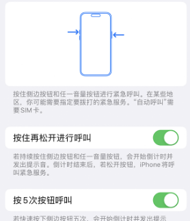 阳谷苹果14维修站分享iPhone14如何使用SOS紧急联络 